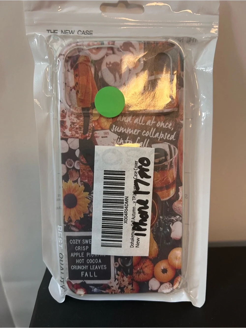 Autumn Harvest Floral iPhone  17 pro max Phone Case - Brown/Orange
